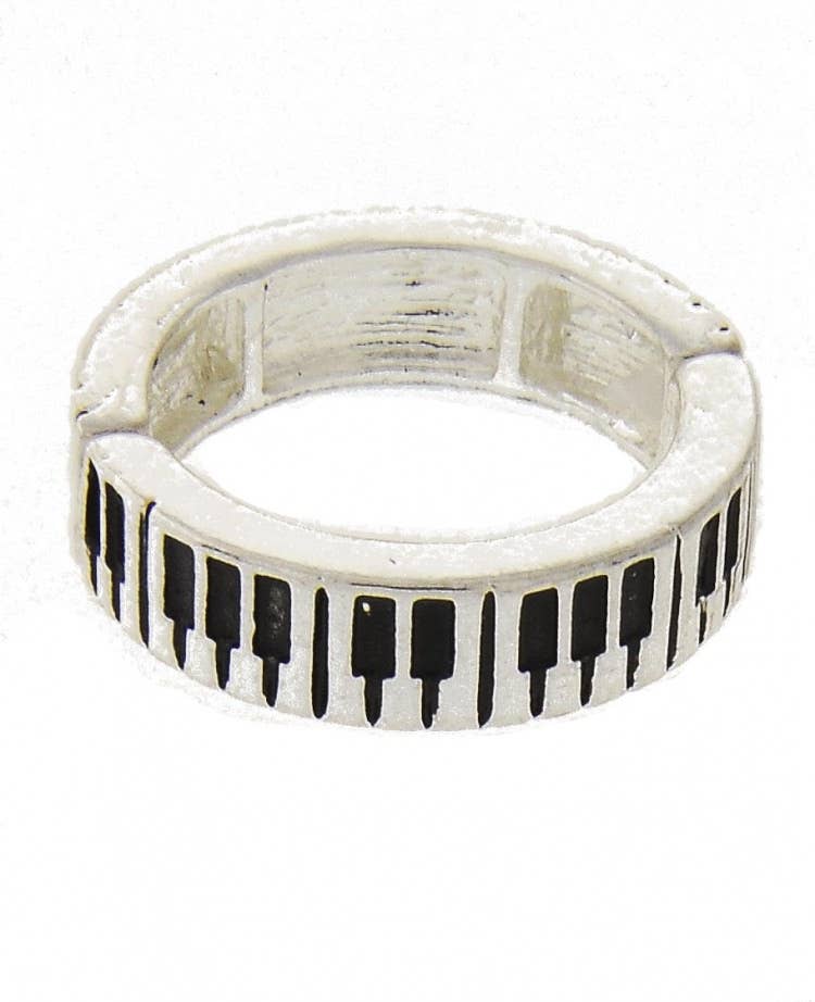 FR5307 Music Piano Keyboard Stretch Metal Stretch Ring
