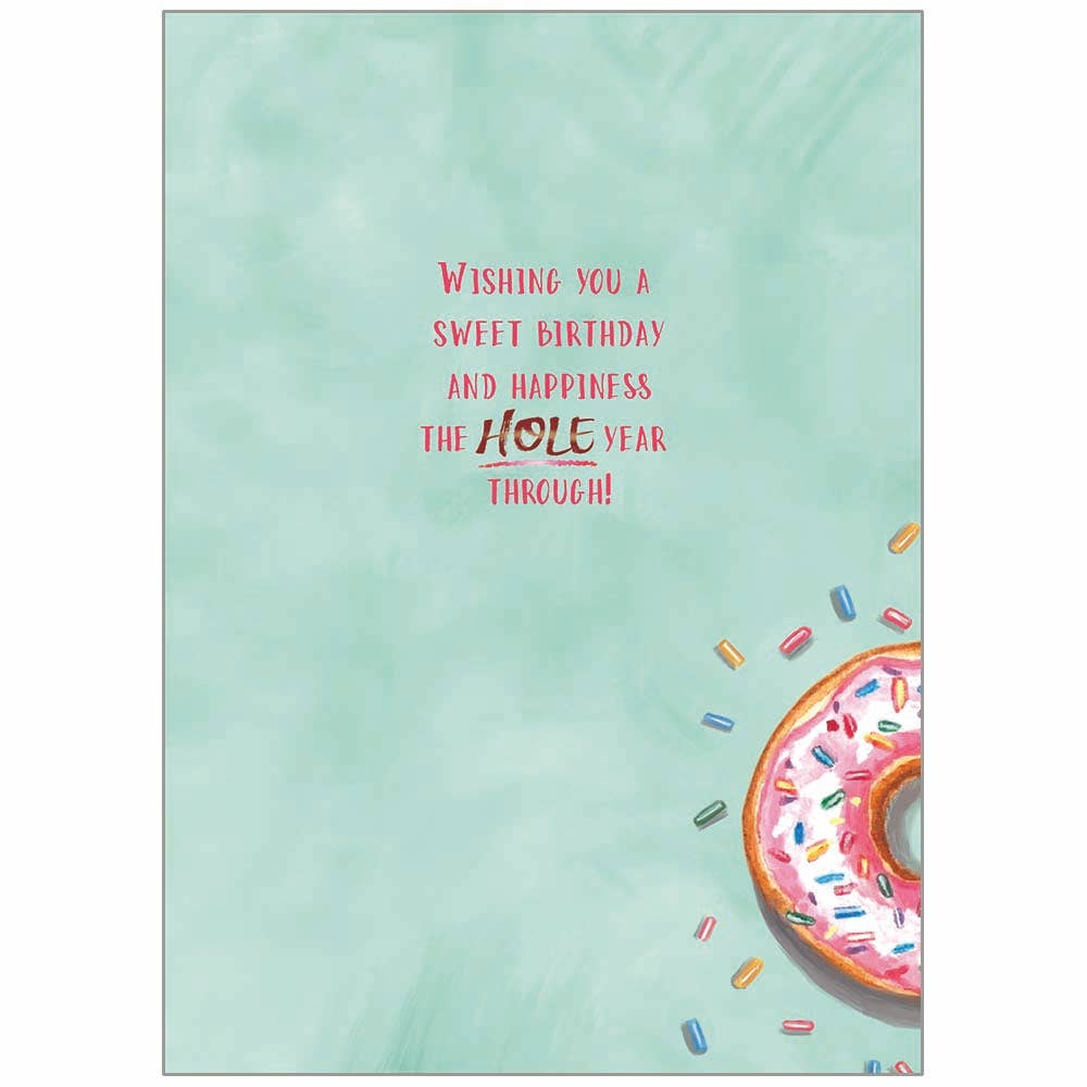 Donut Birthday - Faith Birthday Card