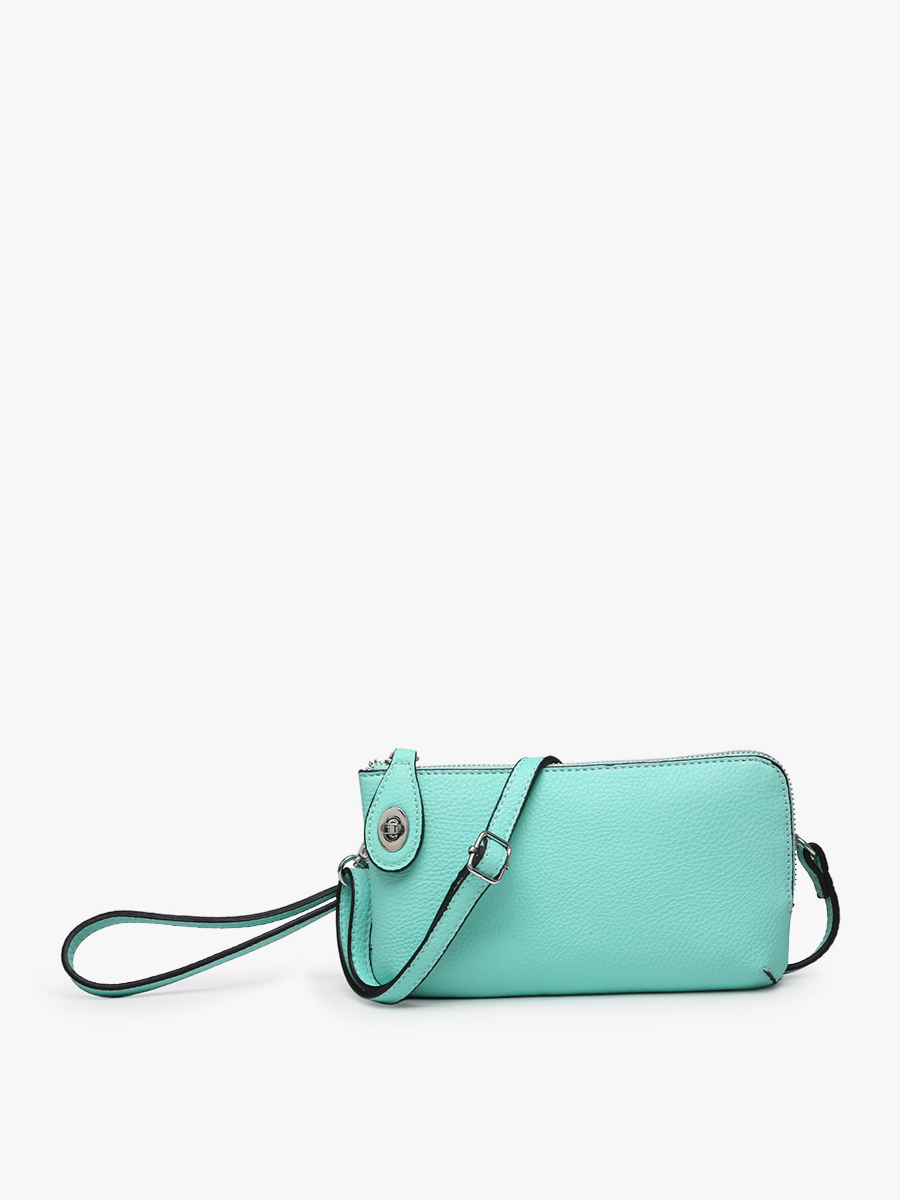 M1818 Kendall Crossbody/Wristlet w/ Twist Lock Closure