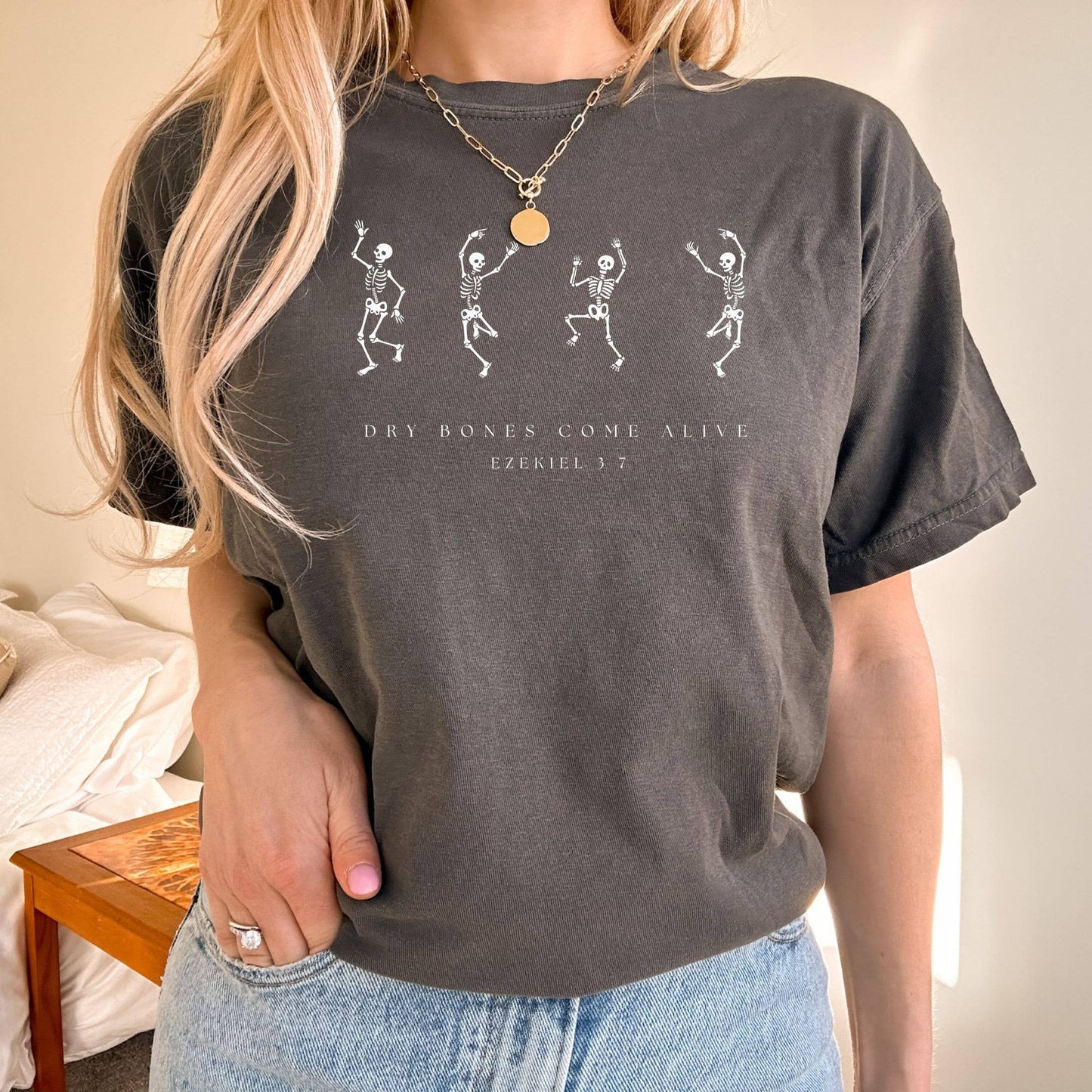 Dry Bones Come Alive Fall Graphic Tee - Christian Tee