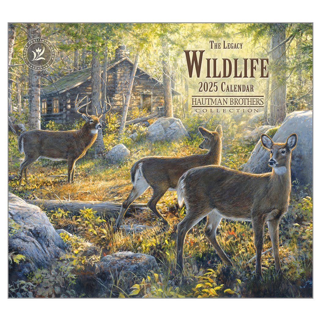 Wildlife 2025 Wall Calendar