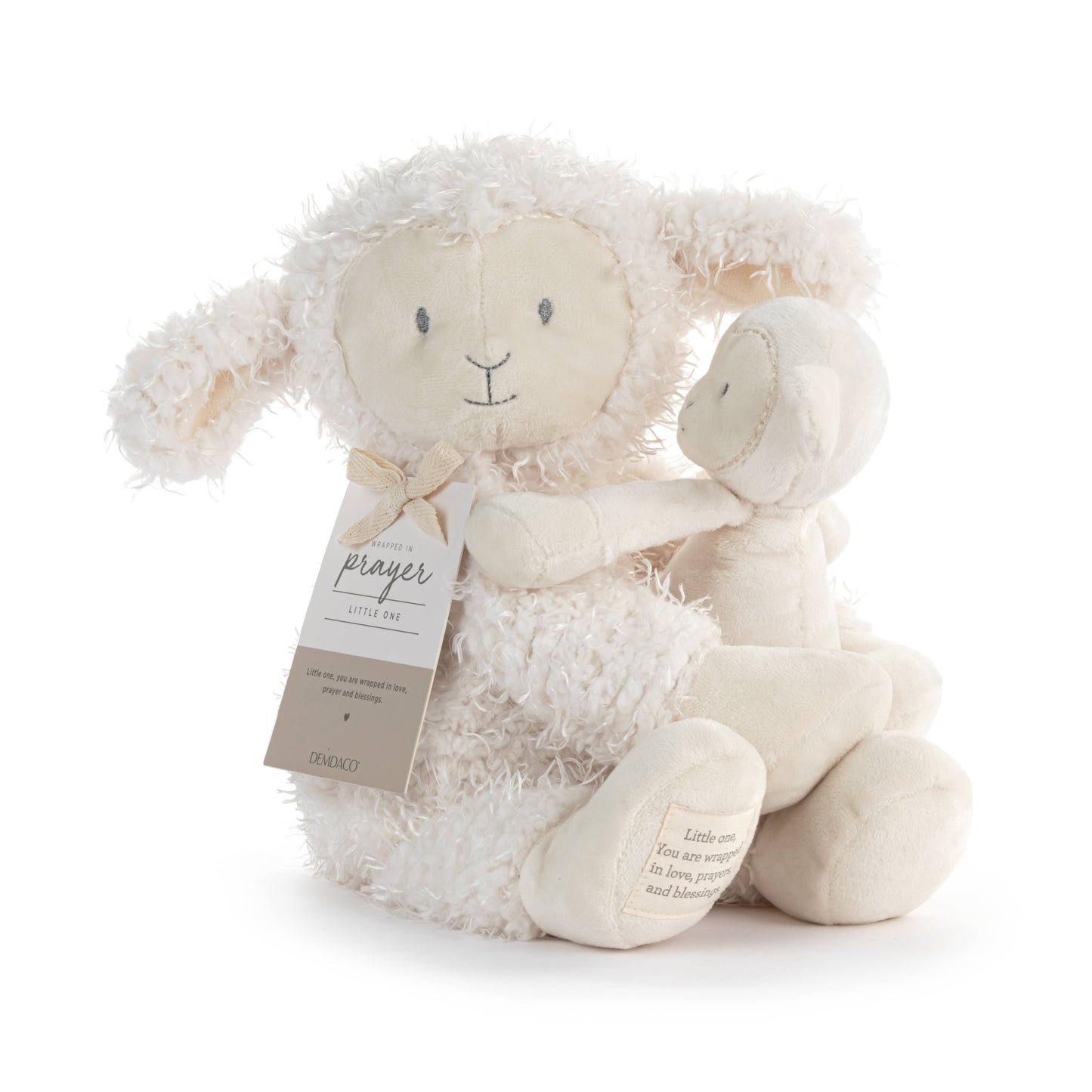 Wrapped in Prayer You & Me Lamb -16in