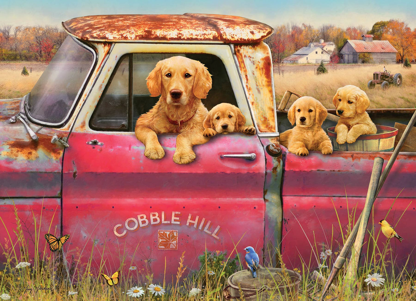 Cobble Hill Farm 1000pc puzzle