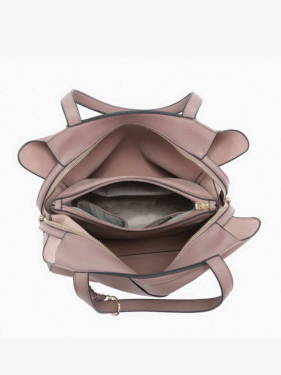 M2601 Hunter Pocket-Front Distressed Tote