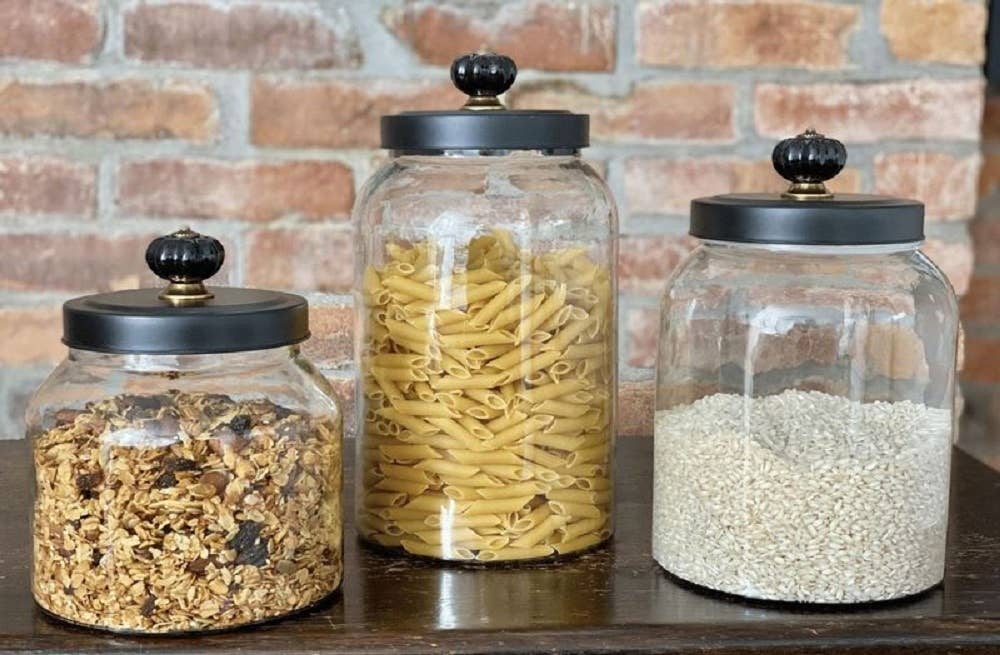 Glass Canister Set