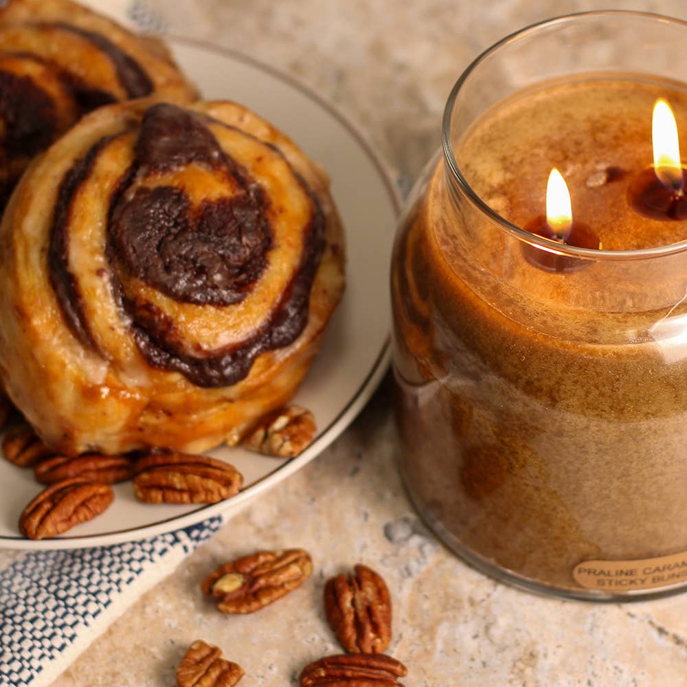 KOTL Papa Candle (34oz.) – Praline Caramel Sticky Buns
