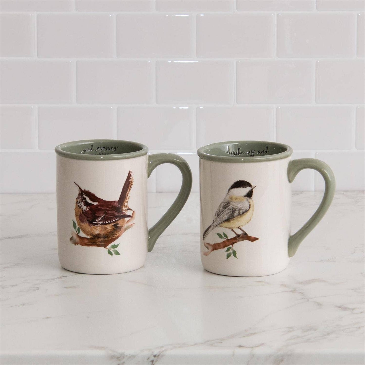 Birds On A Branch Mugs (Pk/02 Ast)