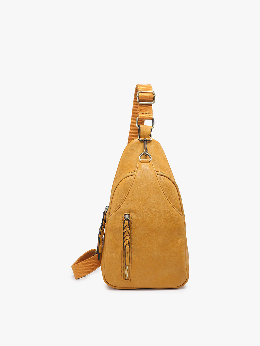 M2342 Nikki Dual Compartment Sling Pack Bag
