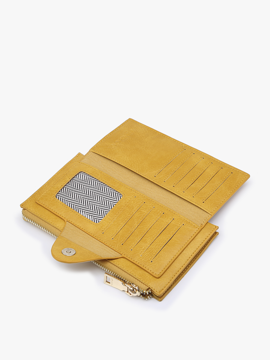 WL0004RF Kyla RFID Wallet w/ Snap Closure