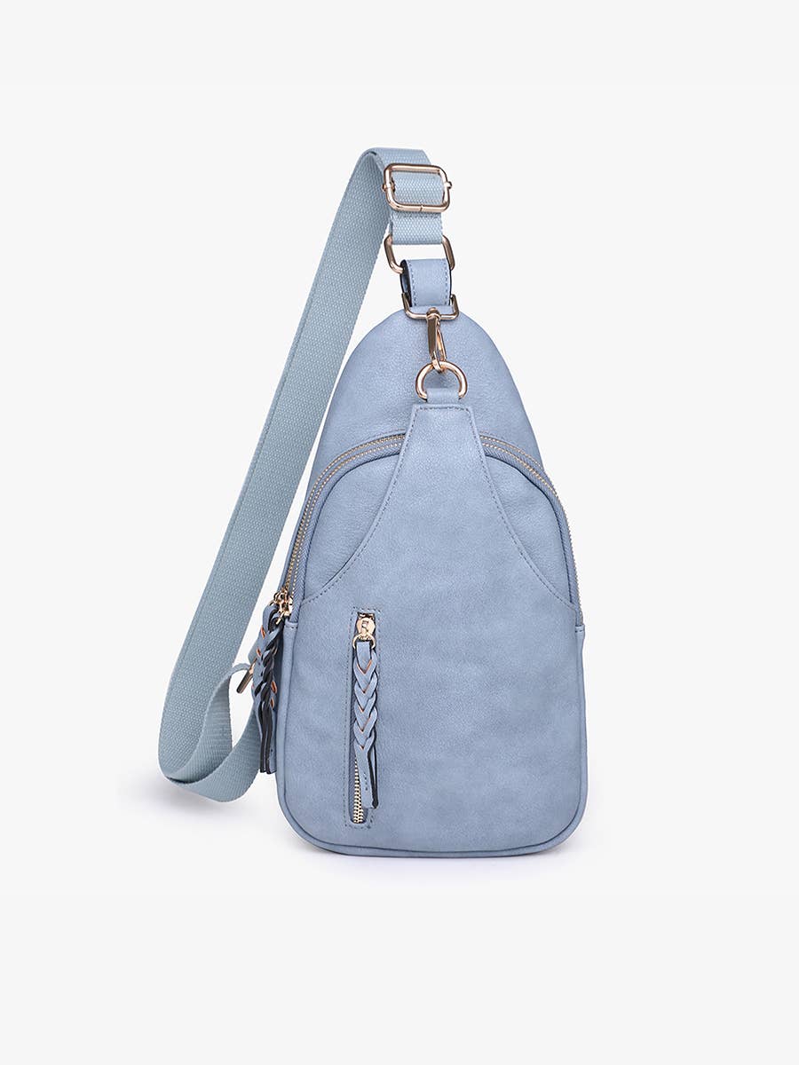 M2342 Nikki Dual Compartment Sling Pack Bag