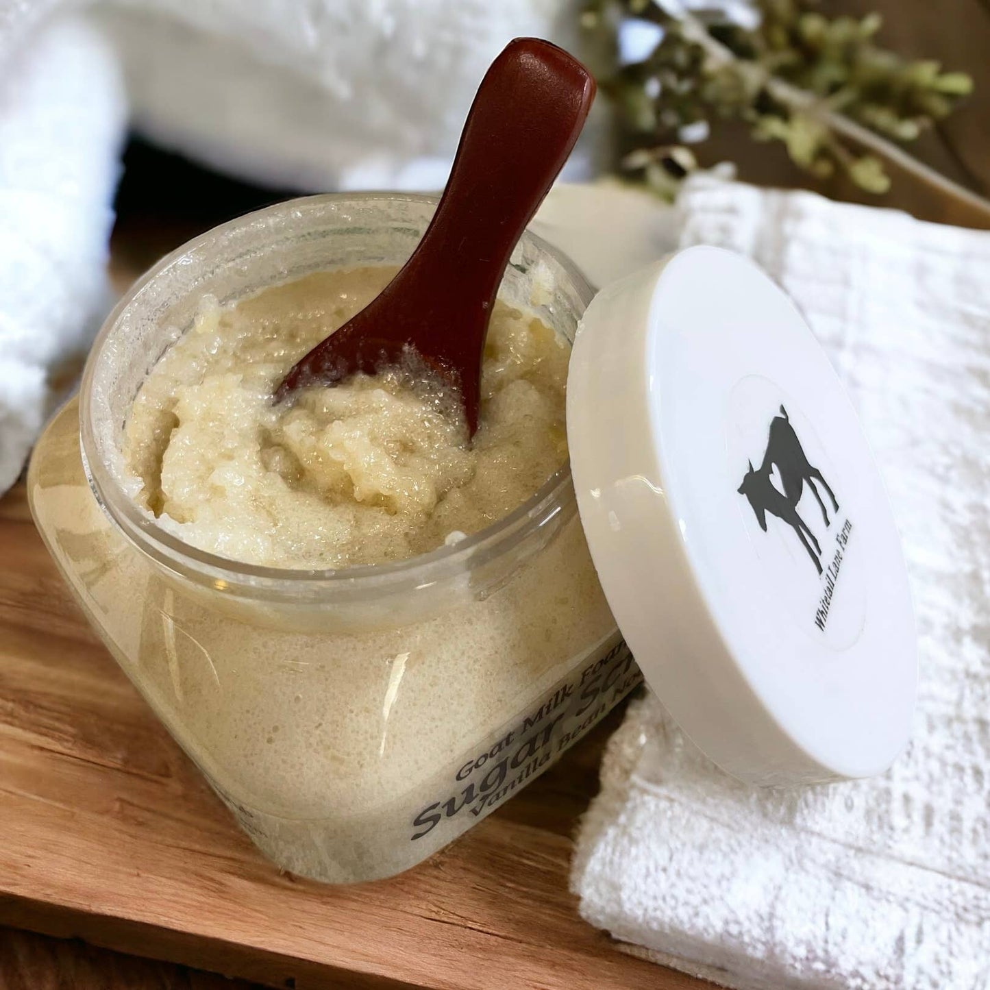 Vanilla Bean Goat Milk Sugar Scrub