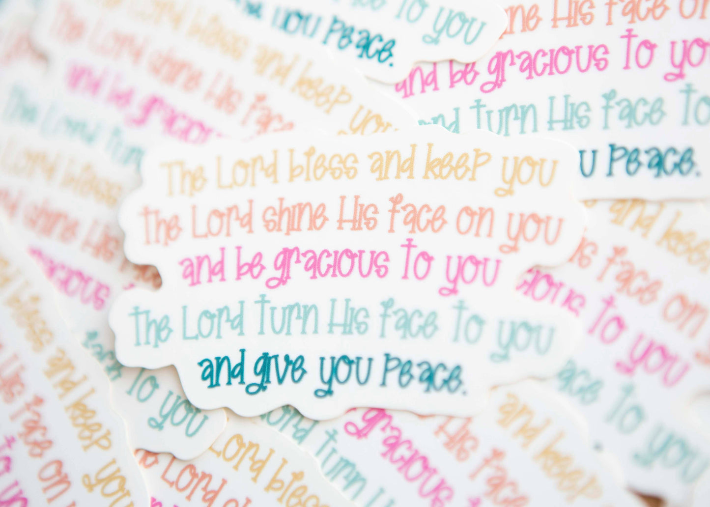 The Blessing Christian Vinyl Sticker