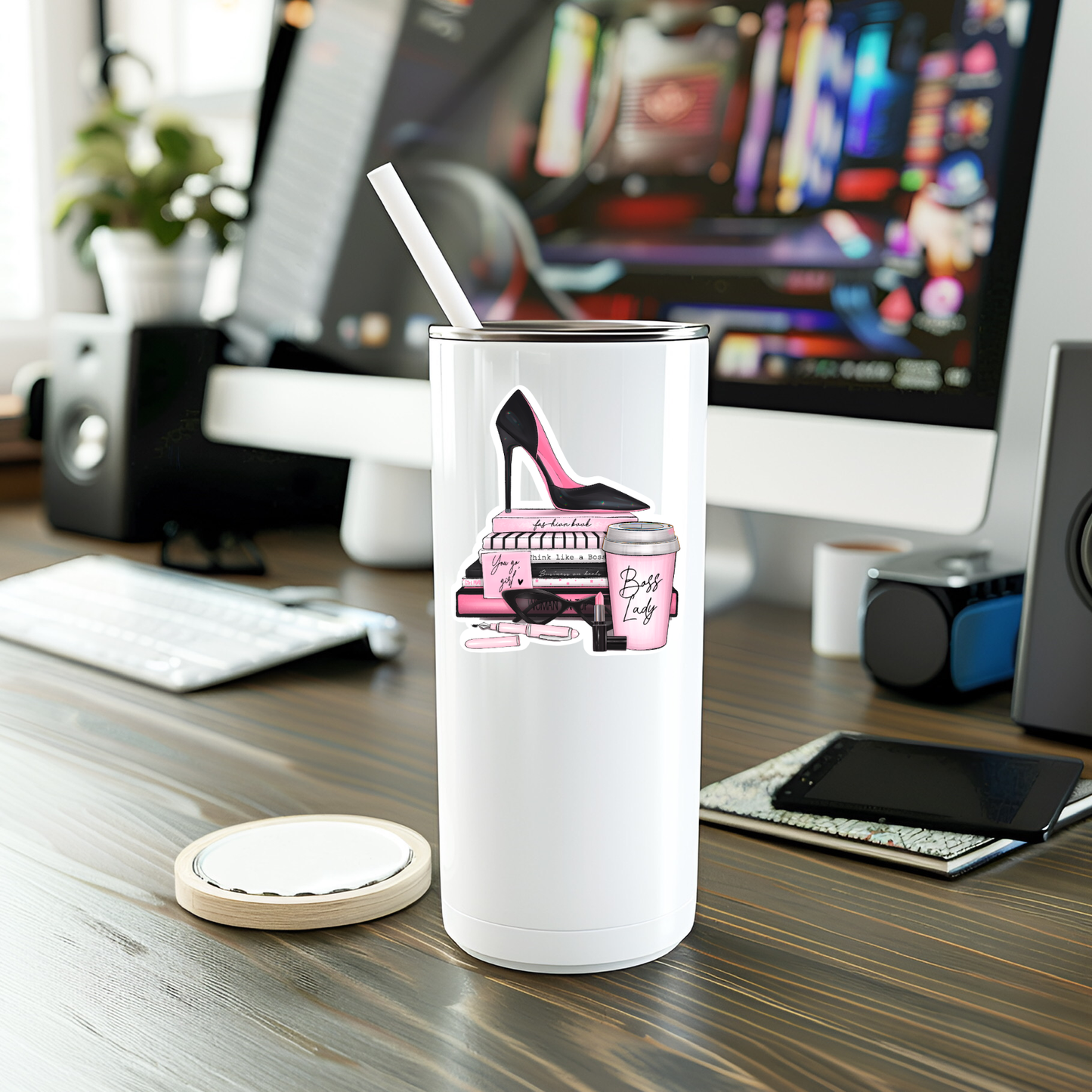 Girl Boss Sticker