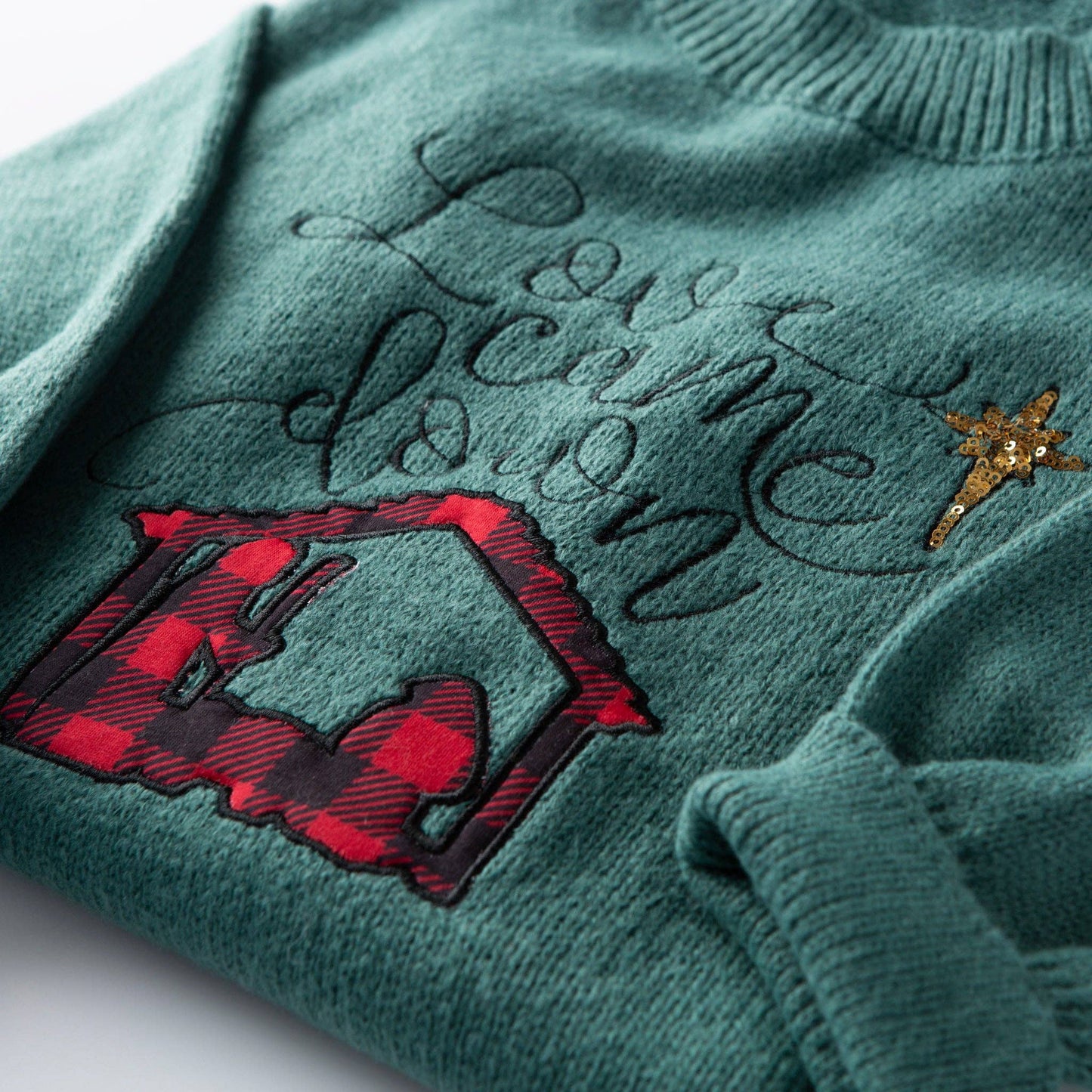 Love Came Down Embellished Sweater