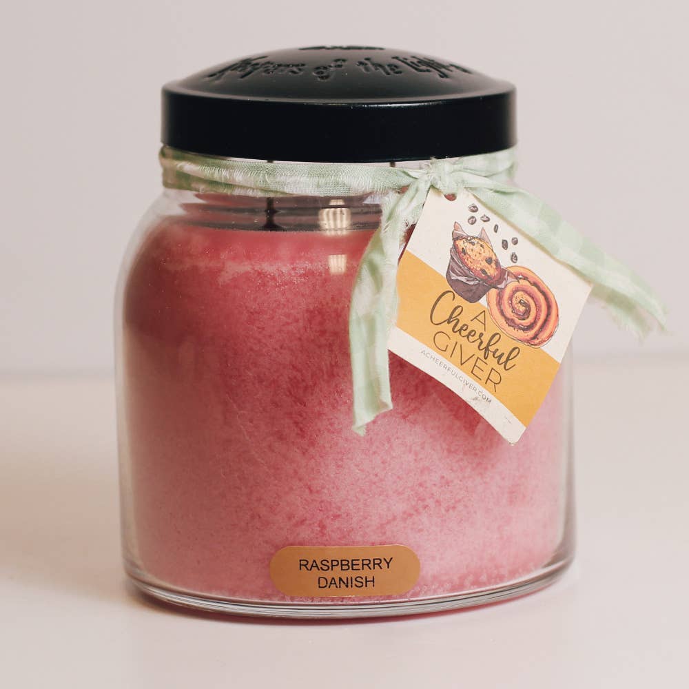 KOTL Papa Candle (34oz.) - Raspberry Danish