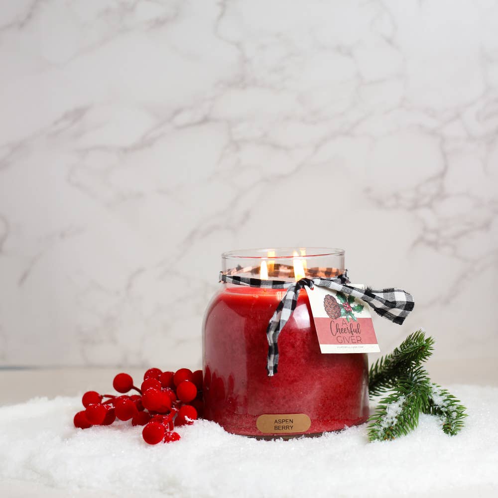 KOTL Papa Candle (34oz.) – Aspen Berry
