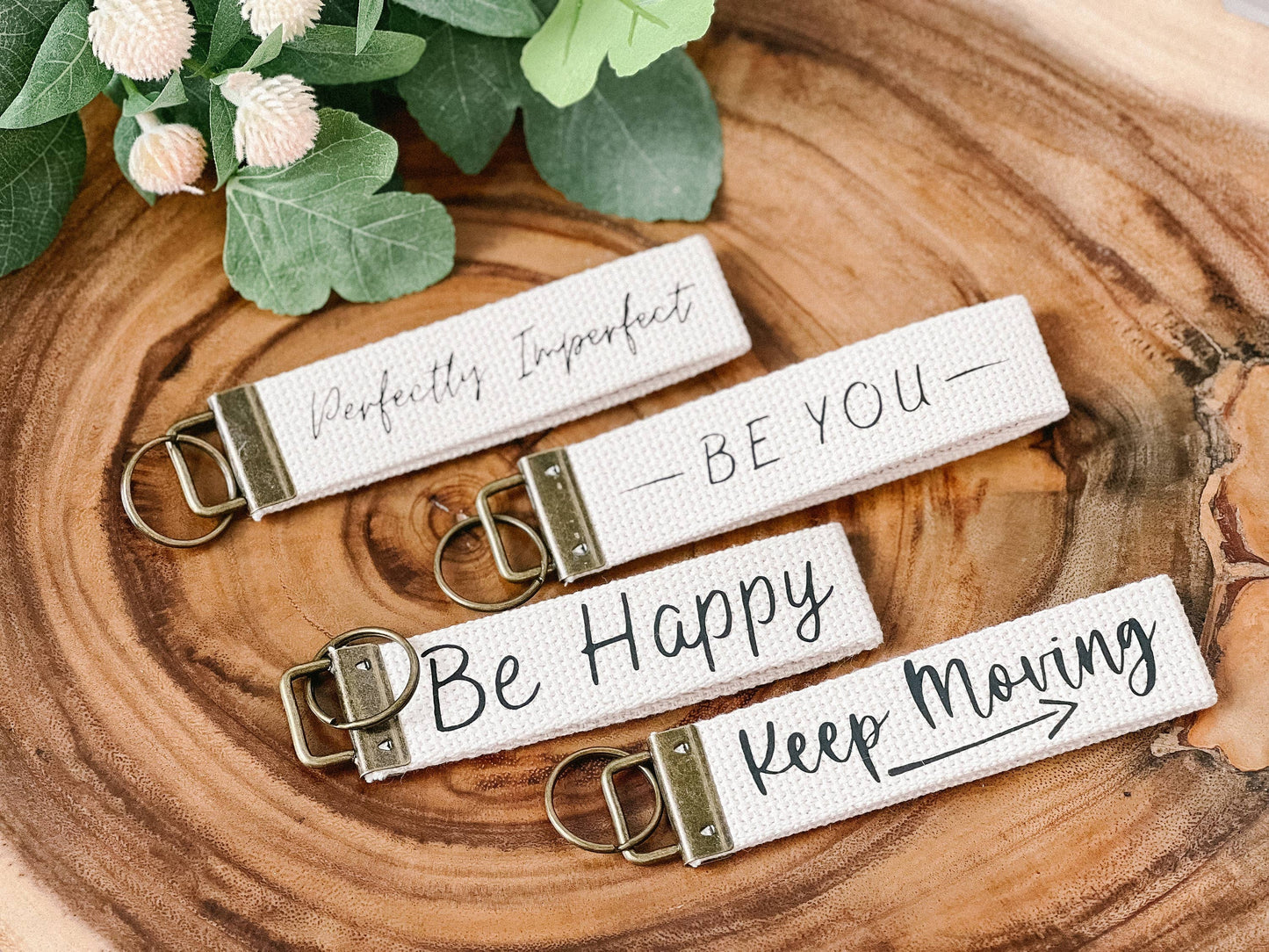 Keychain Wristlet Key Fob Inspirational Gift Christian