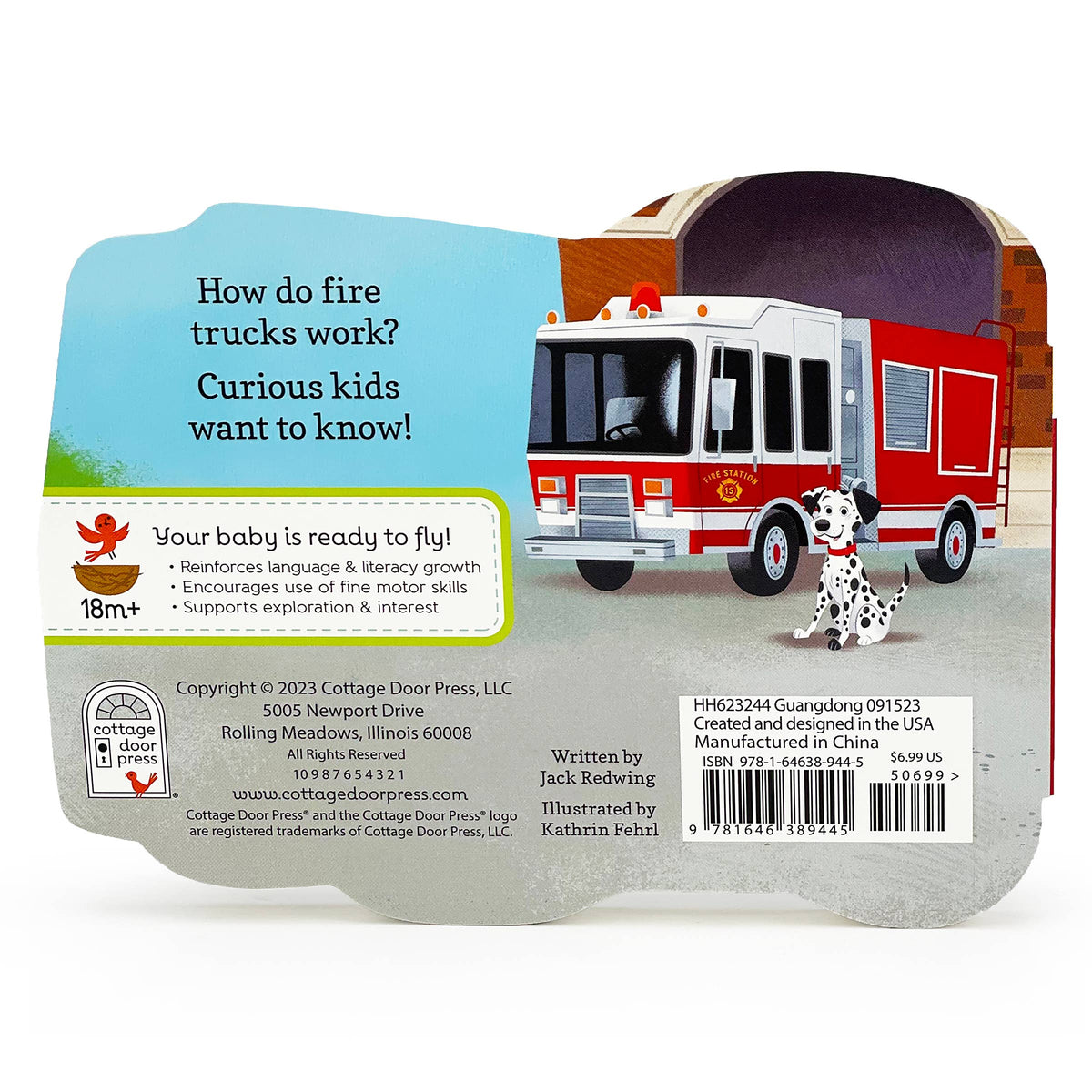 How Fire Trucks Work Shaped Board Book