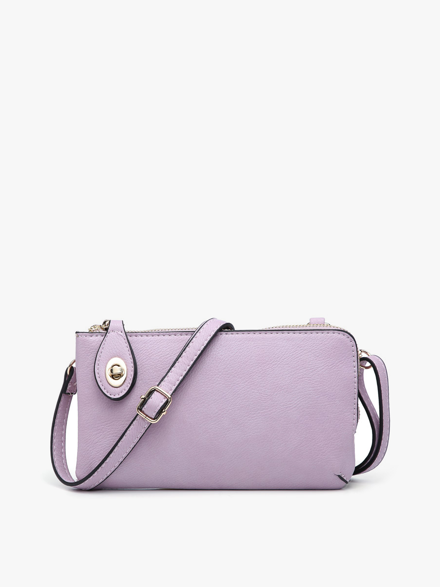 M1818 Kendall Crossbody/Wristlet w/ Twist Lock Closure