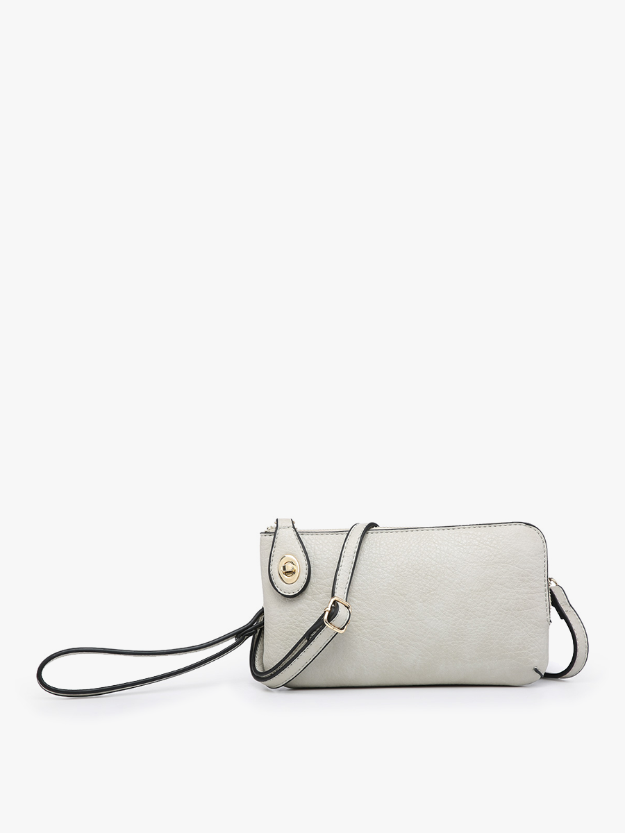 M1818 Kendall Crossbody/Wristlet w/ Twist Lock Closure