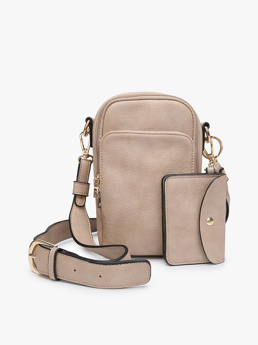 M2080 Parker 3 Compartment Crossbody w/ Pouch