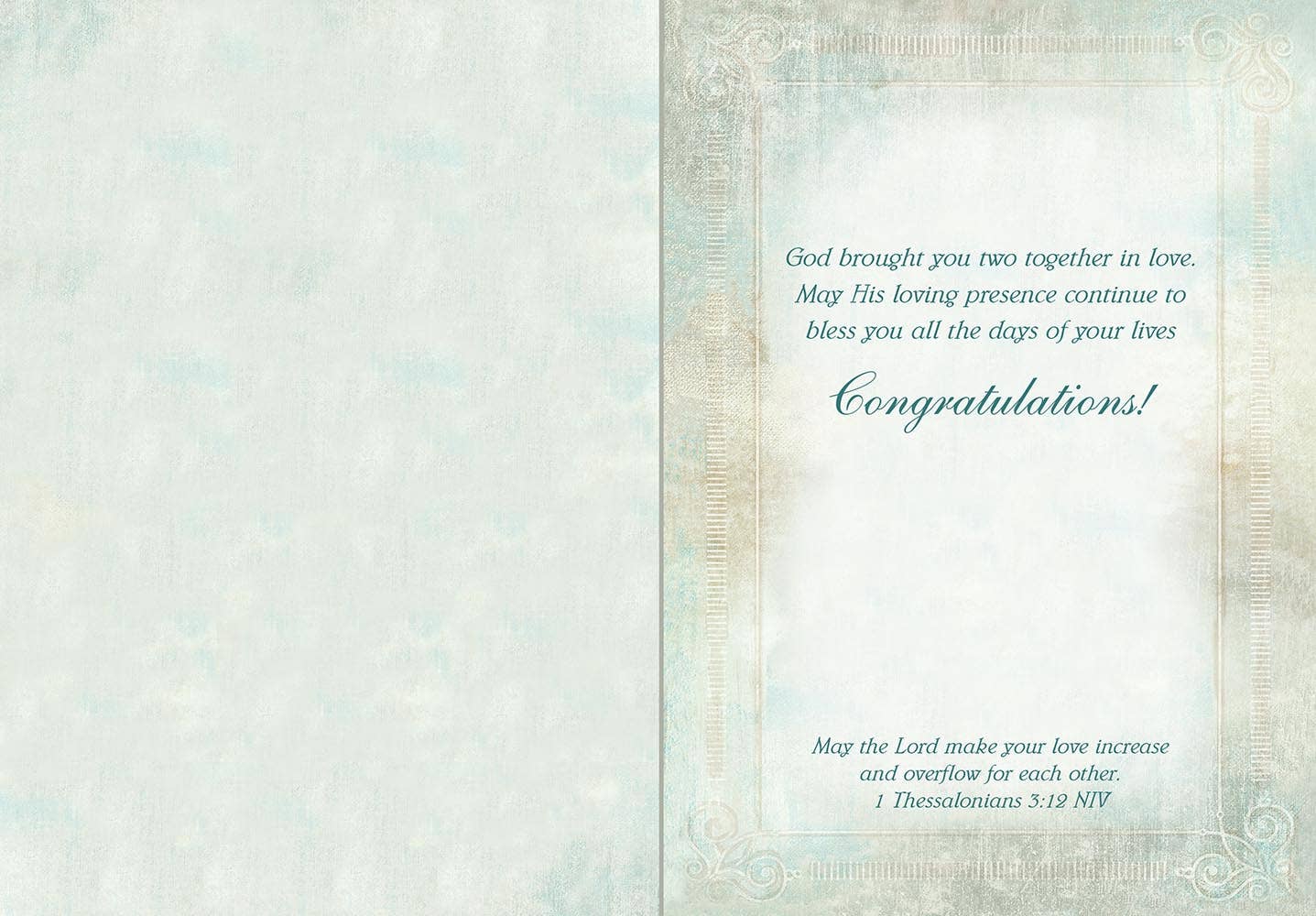 Each Other - Faith Wedding Card