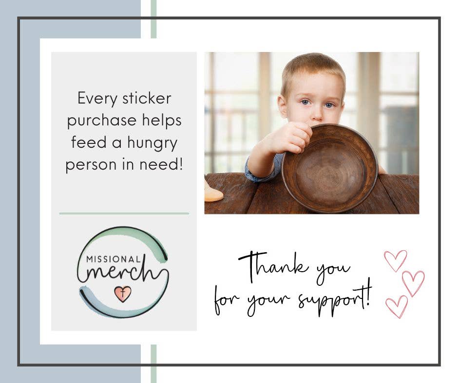 Romans 8:28 | Christian Sticker | Scripture | Waterproof