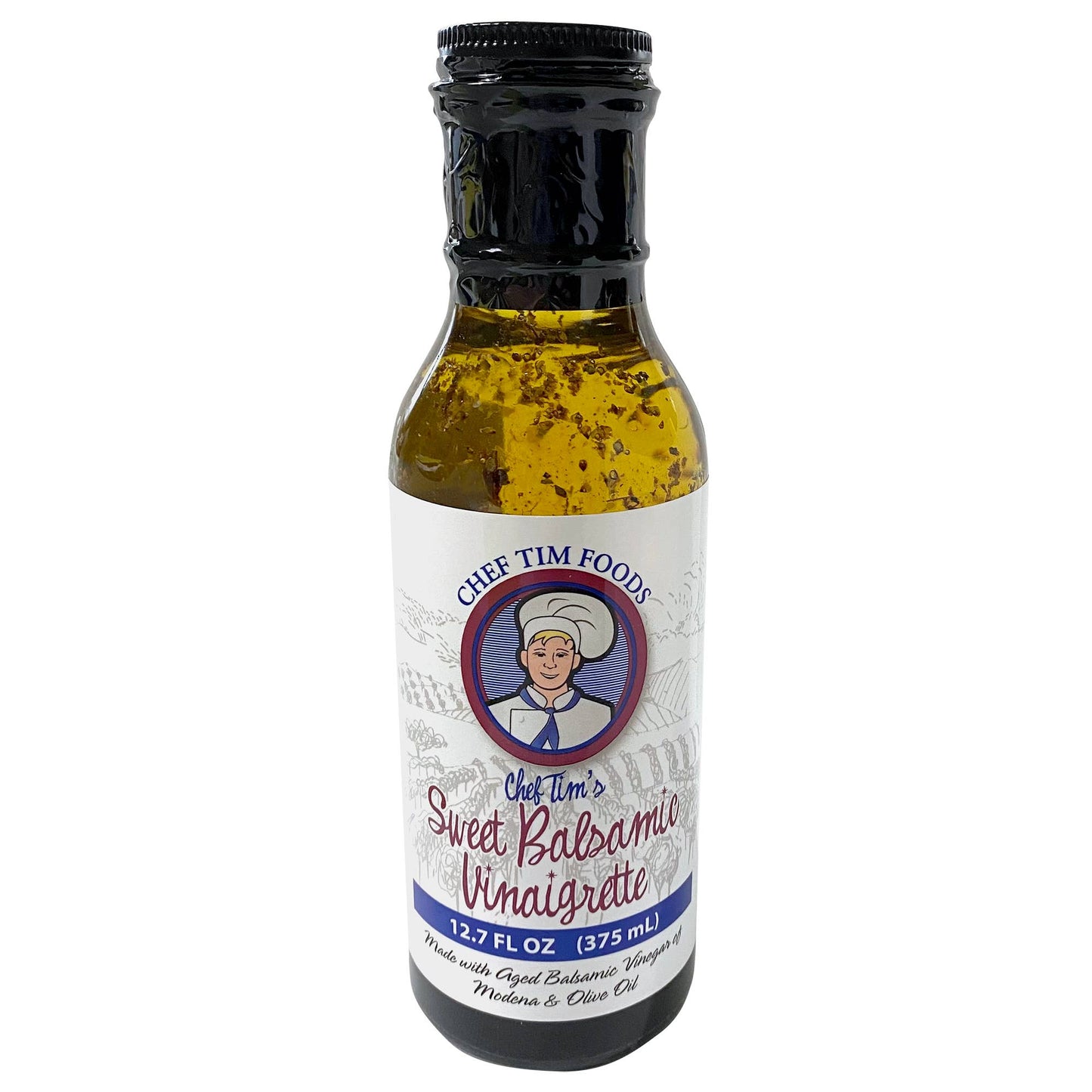 Chef Tim's Sweet Balsamic Vinaigrette (12 oz)