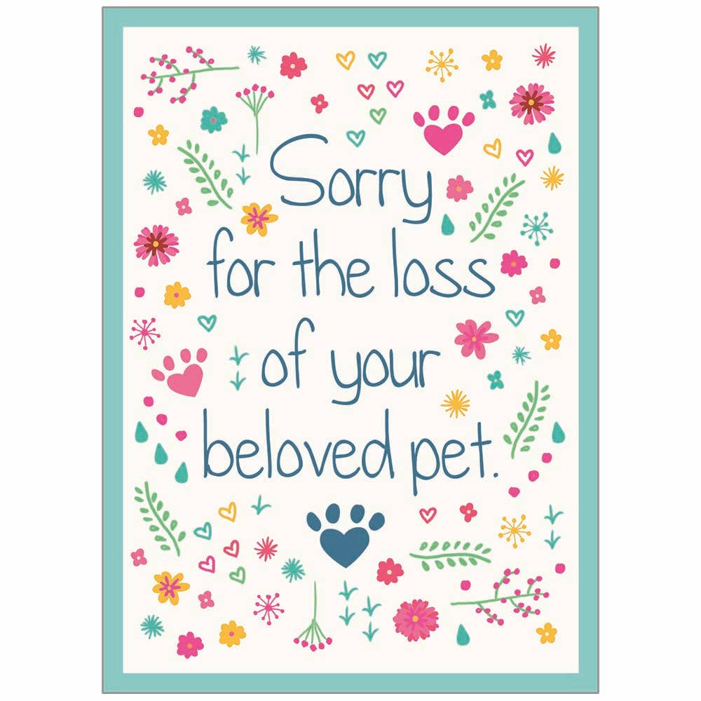 Beloved Pet - Sympathy Loss of Pet Card