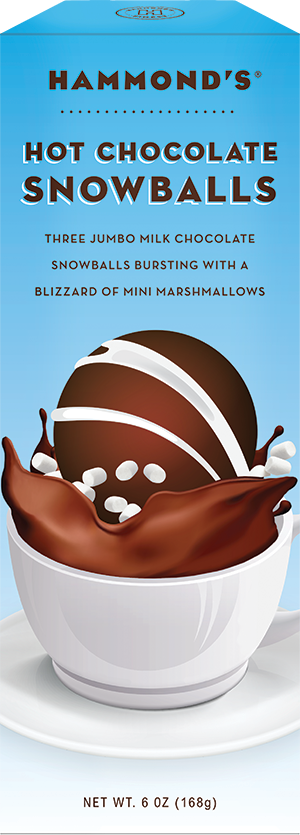 Cocoa Bombs Hot Chocolate Snowballs Display 6oz