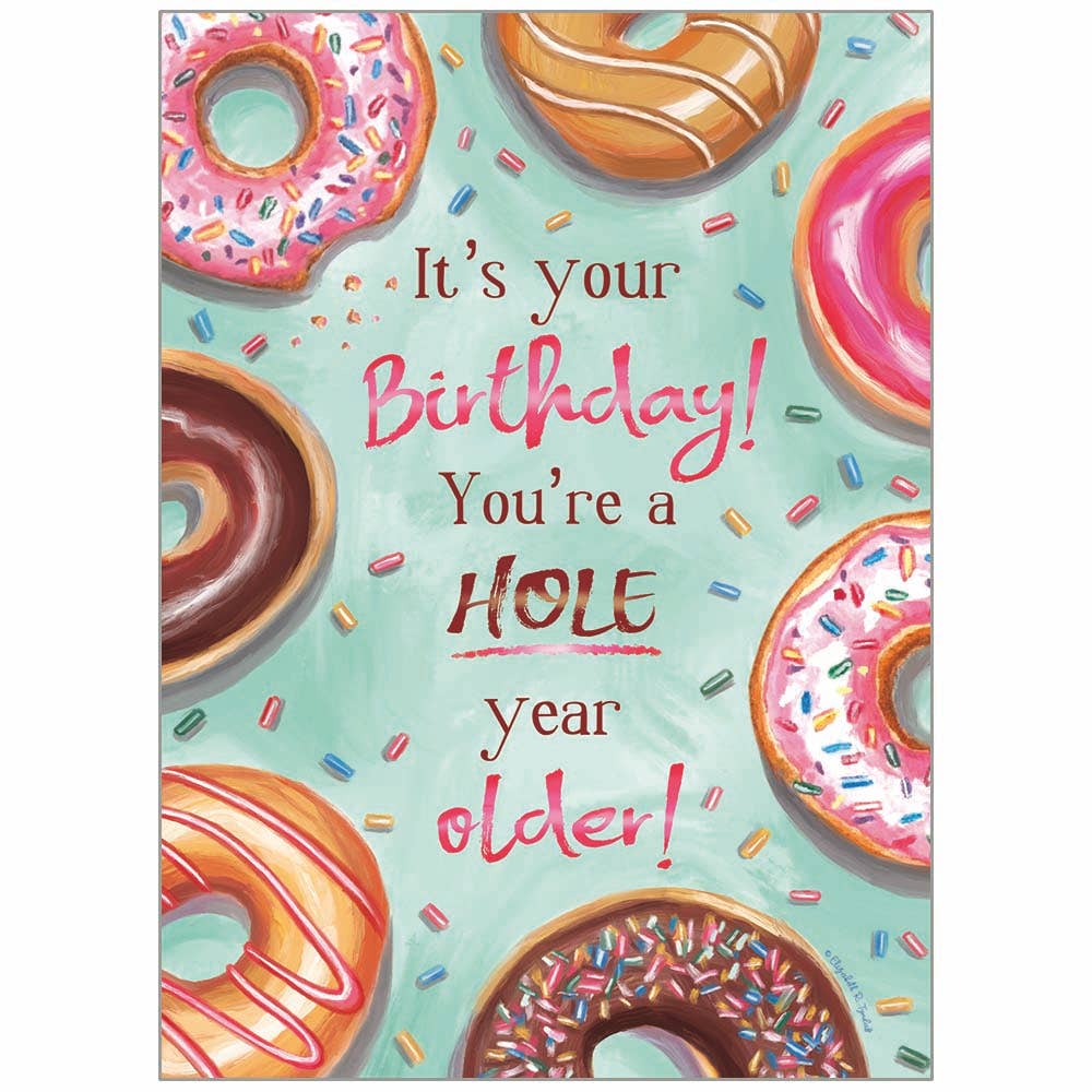 Donut Birthday - Faith Birthday Card