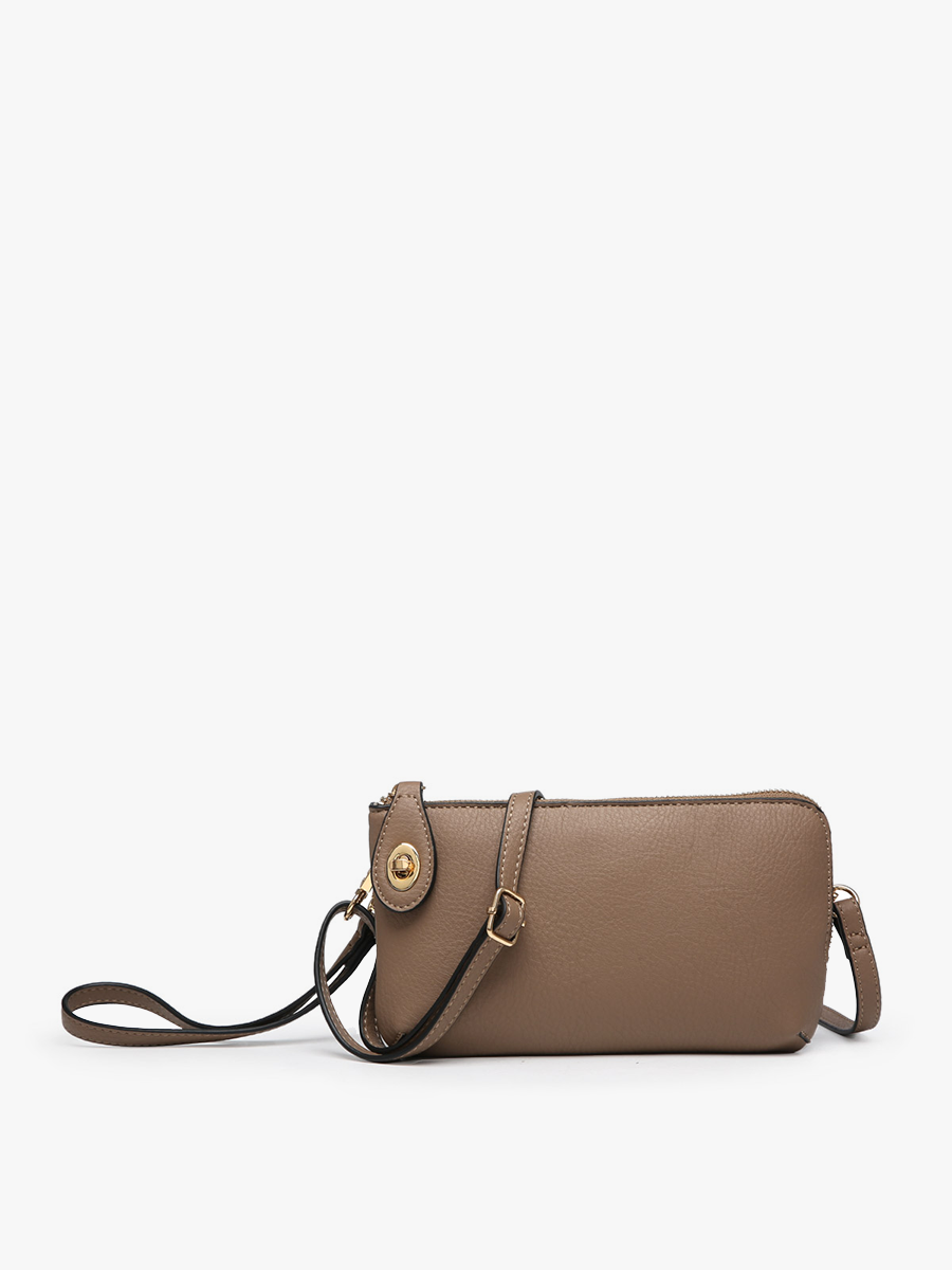 M1818 Kendall Crossbody/Wristlet w/ Twist Lock Closure
