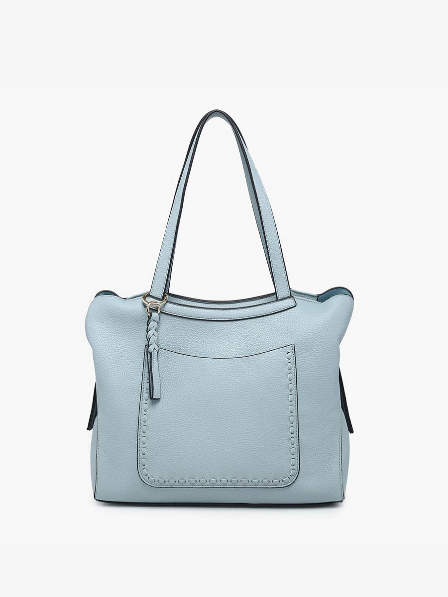 M2601 Hunter Pocket-Front Distressed Tote