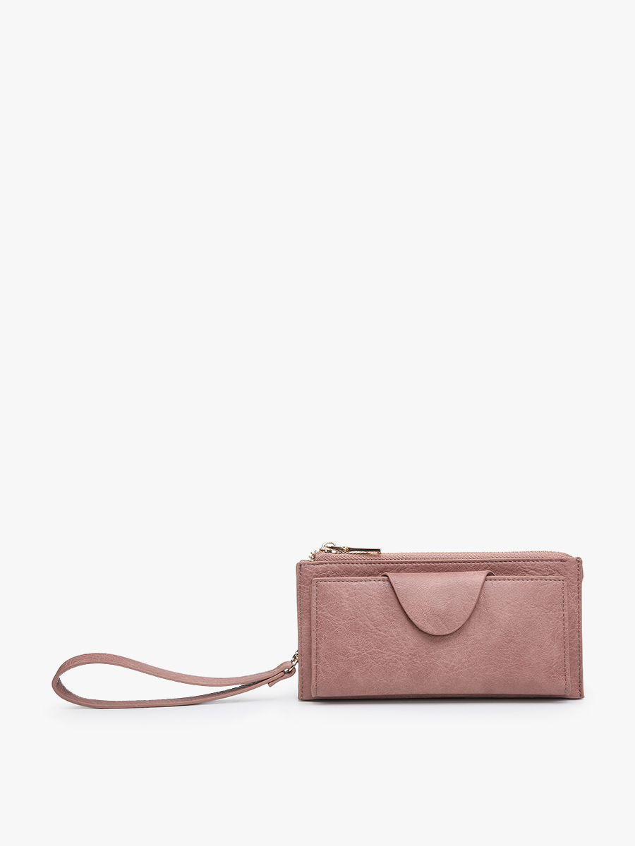 WL0004RF Kyla RFID Wallet w/ Snap Closure