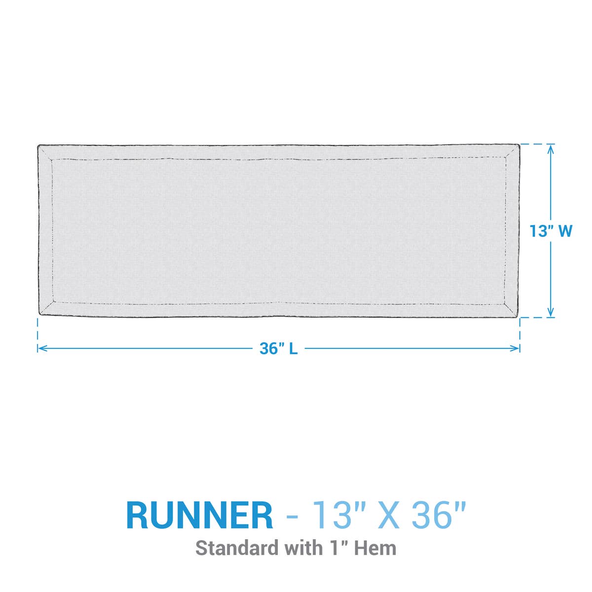 Carrot Patch Table Runner 36" L