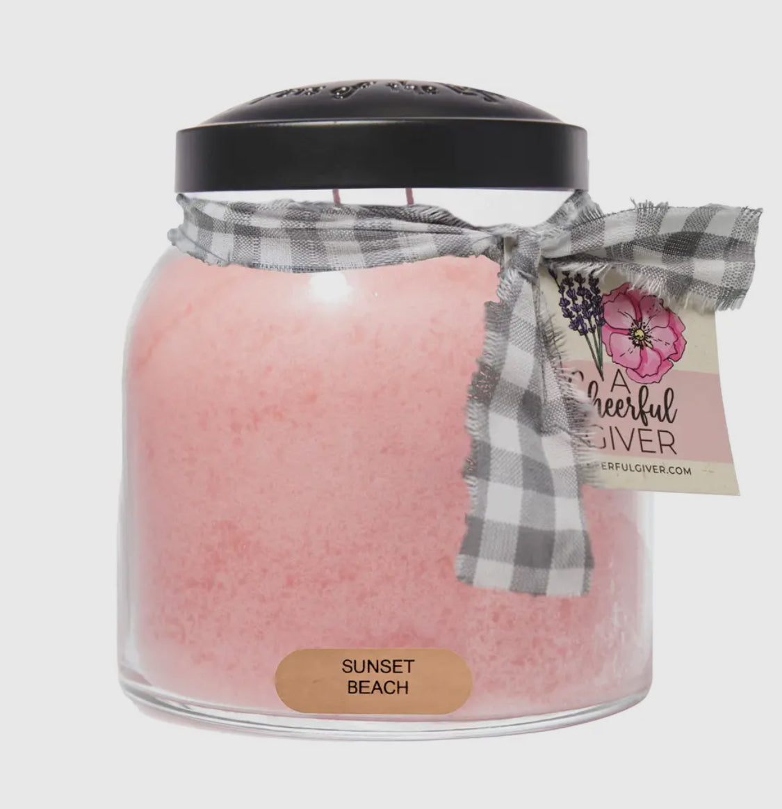 34 oz Sunset Beach Papa Jar