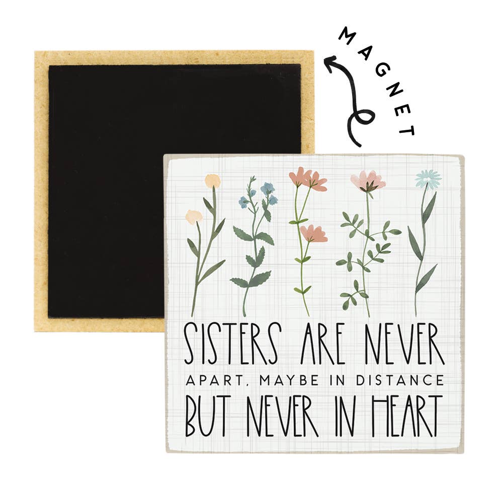 Never Apart - Square Magnets