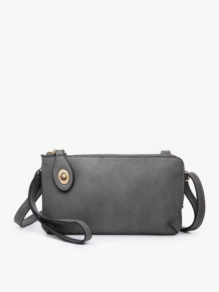 M1818 Kendall Crossbody/Wristlet w/ Twist Lock Closure