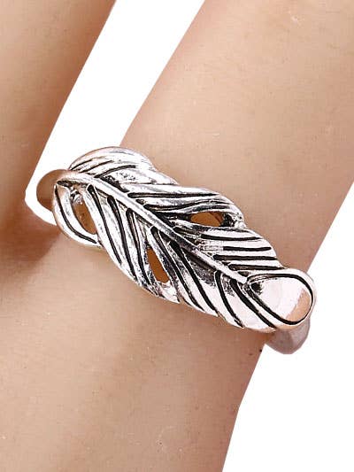 FR5076 Feather Metal Stretch Ring