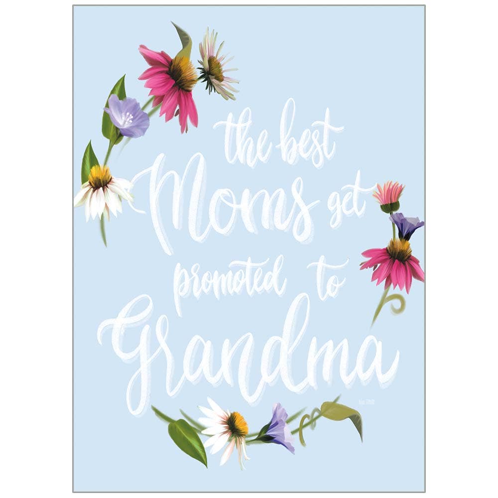 Promoted to Grandma - Faith Mother's Day Card