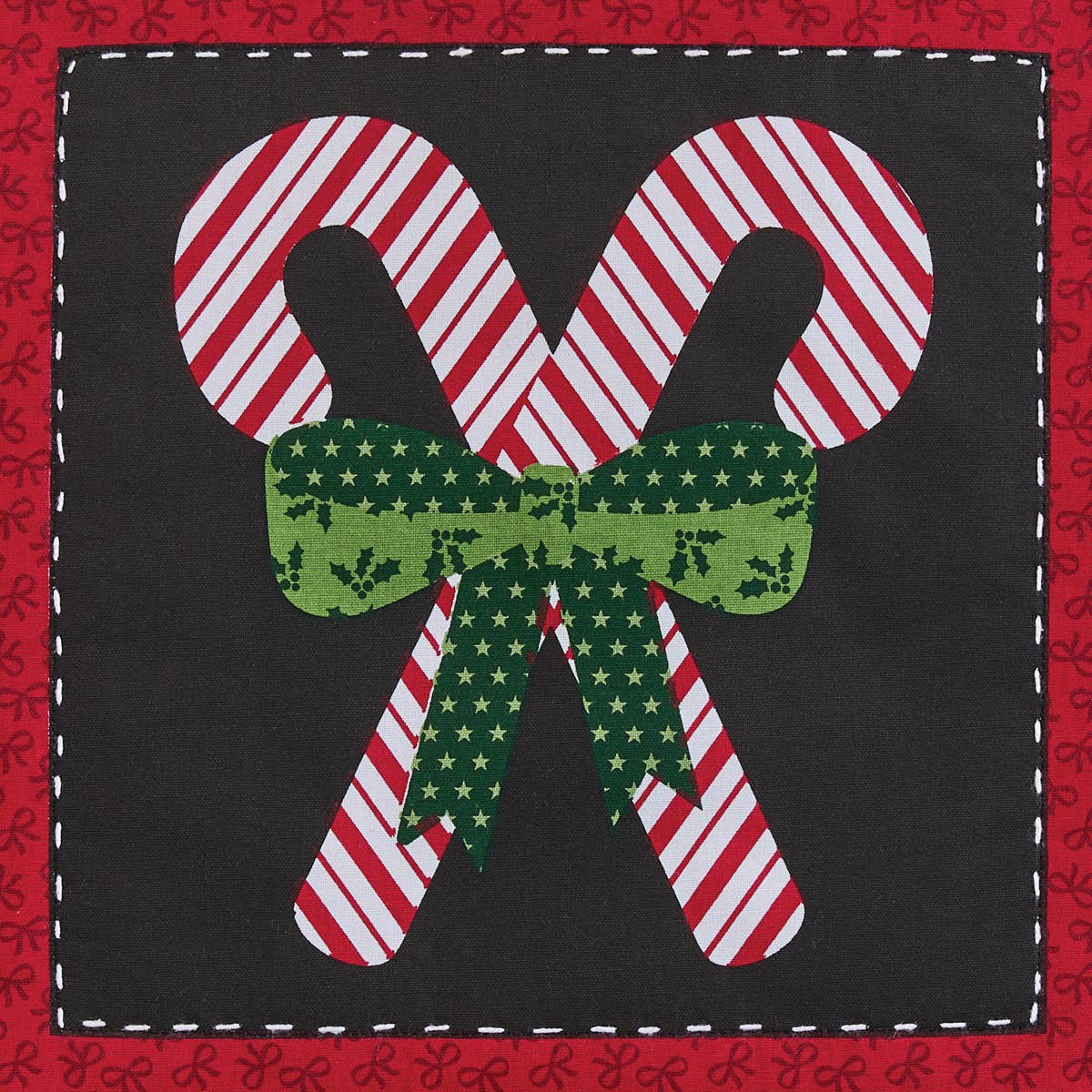 Candycanes And Snowflakes Table Runner 36" L
