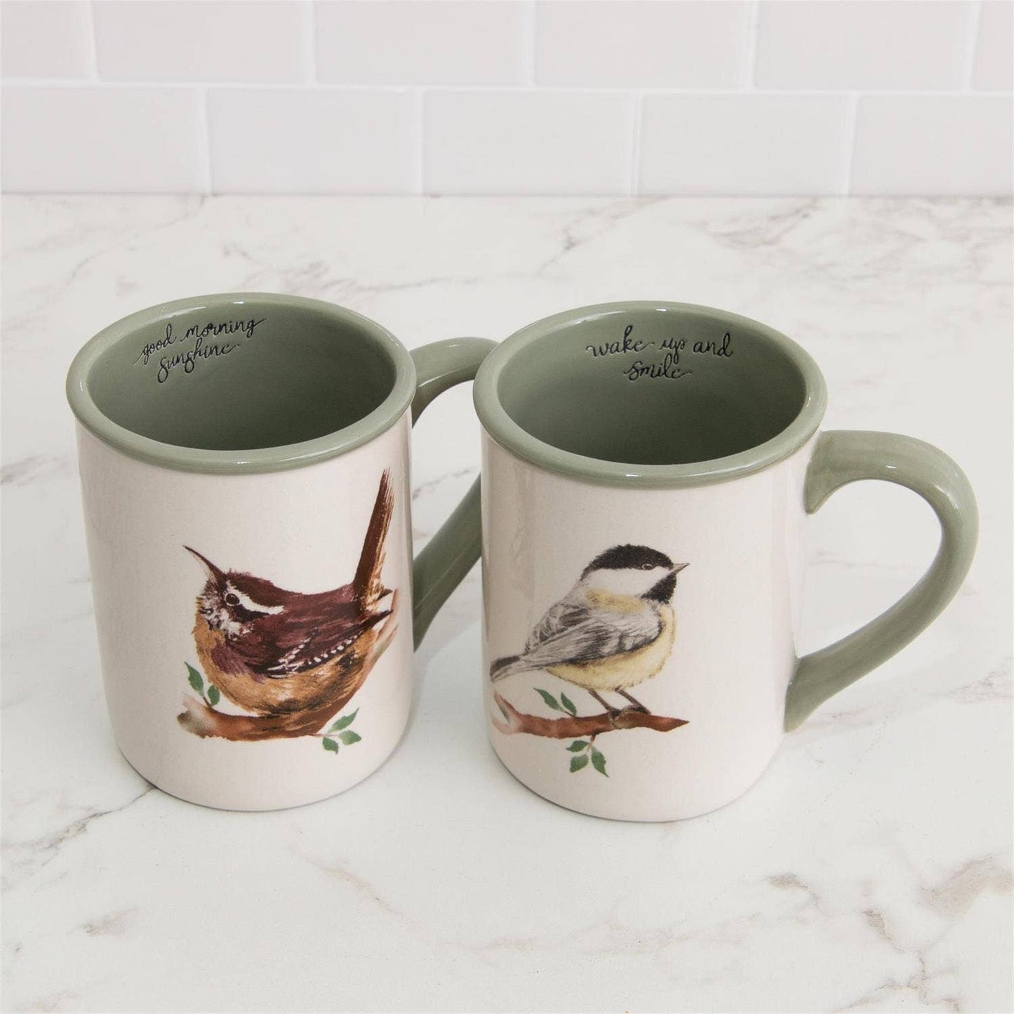 Birds On A Branch Mugs (Pk/02 Ast)