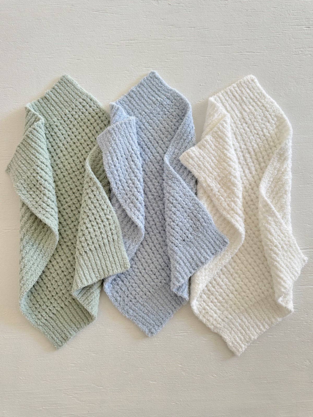 Phufy® Bliss Waffle Mini Blanket, Baby Blue