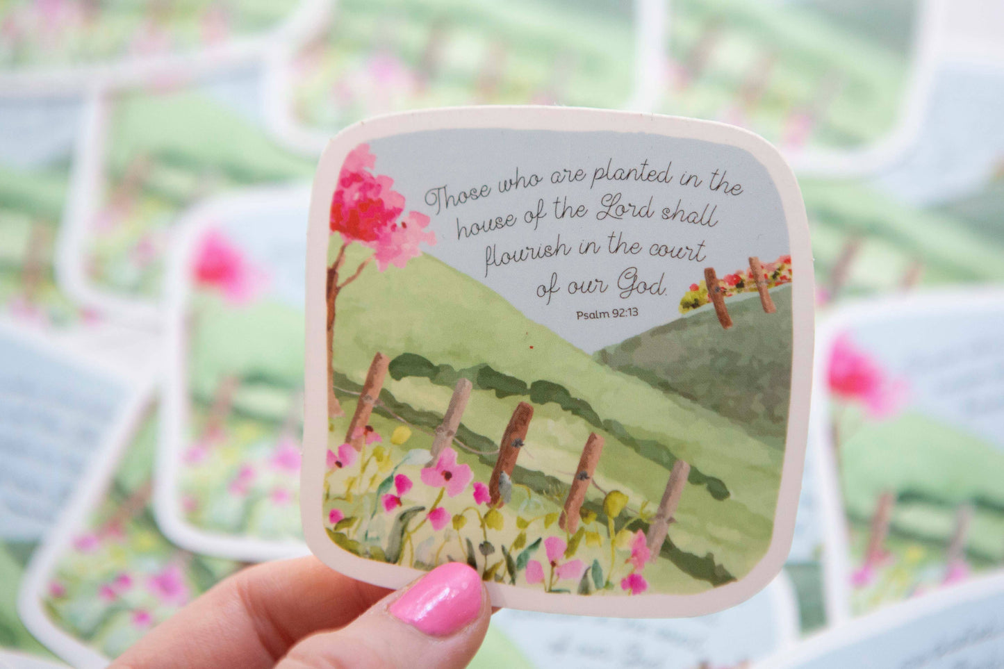 Cute Vinyl Christian Sticker