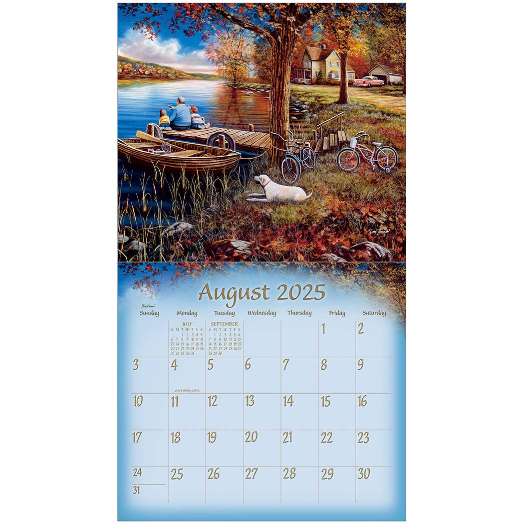 Everyday Life 2025 Wall Calendar