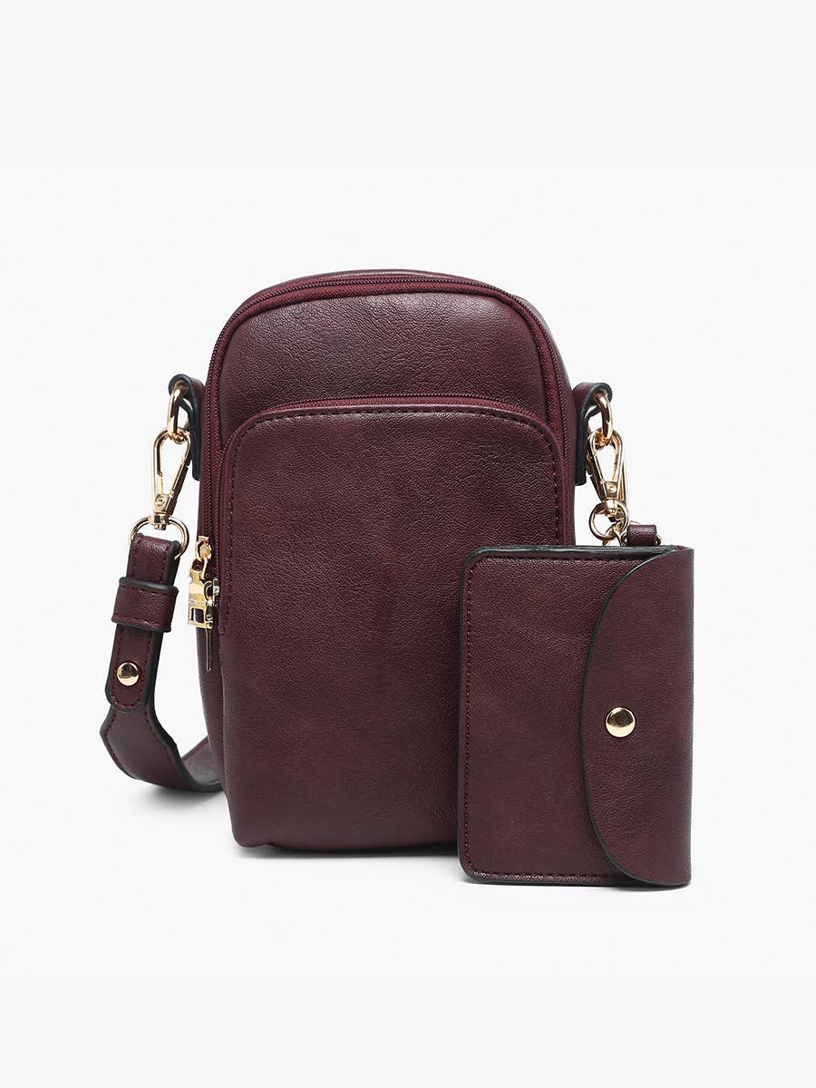 M2080 Parker 3 Compartment Crossbody w/ Pouch