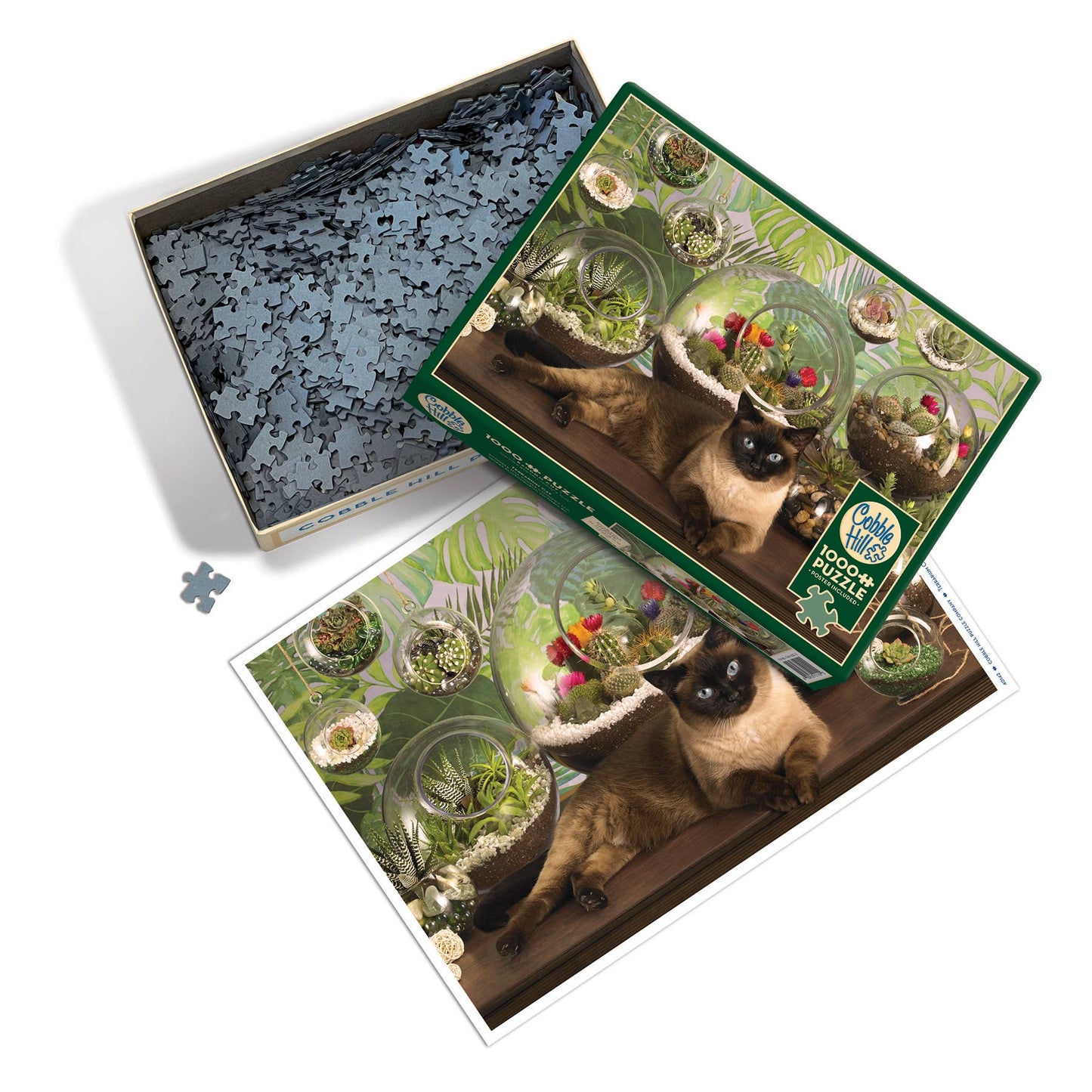 Terrarium Cat 1000pc puzzle