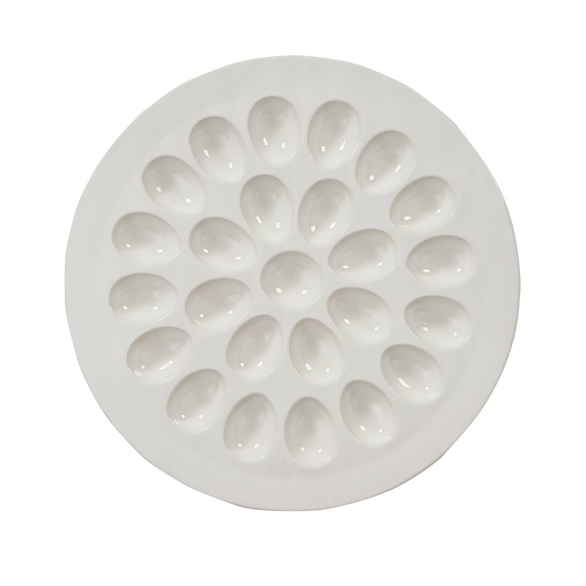 Spring In Bloom Egg Platter
