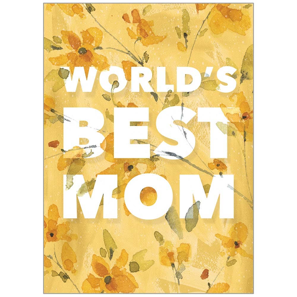 World's Best Mom - Mother's Day Card
