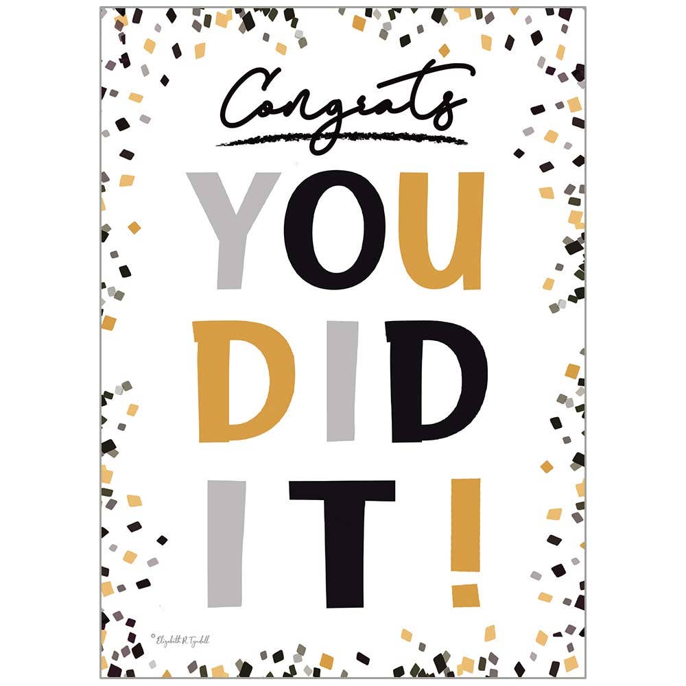 You Did It - Graduation Card